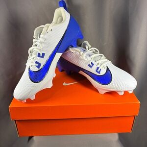 Nike Vapor Edge Speed 360 2 Football Cleats White Royal Blue Mens Size 11.5